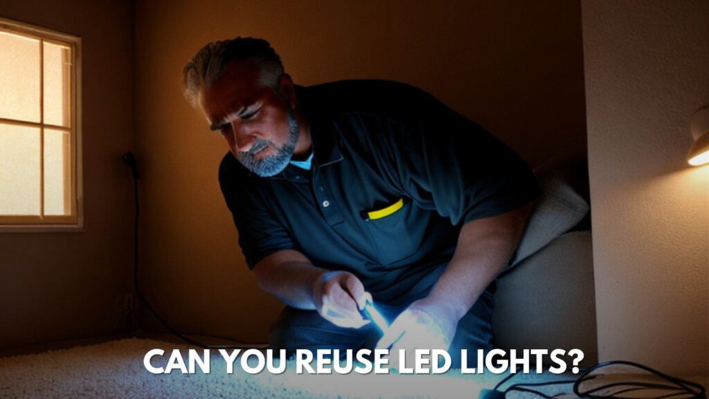 Can you reuse LED lights?