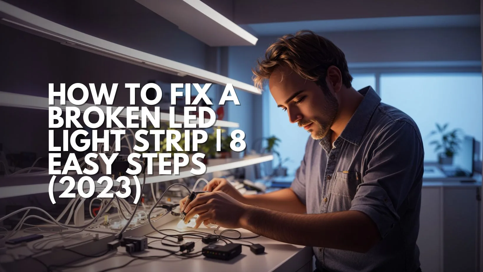 How to Fix a Broken LED Light Strip