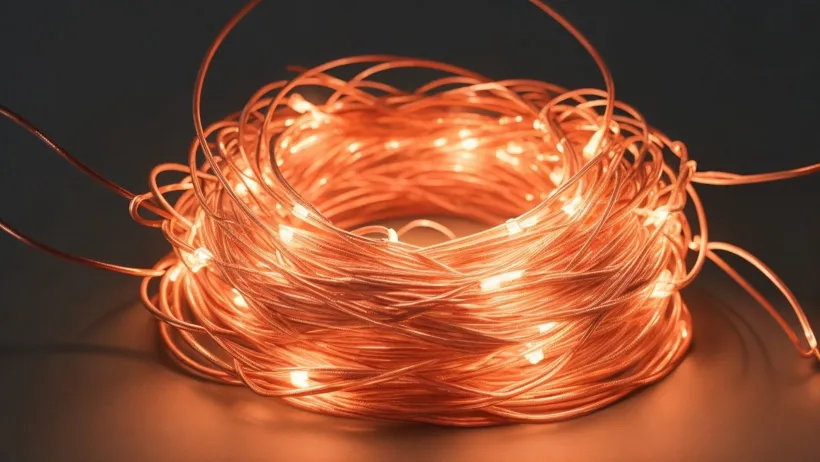 What is Copper Wire LED light