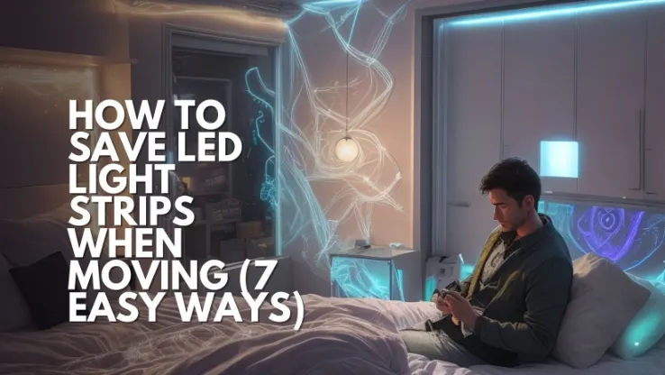 How to save LED Light strips when moving