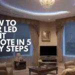 how to pair led light remote